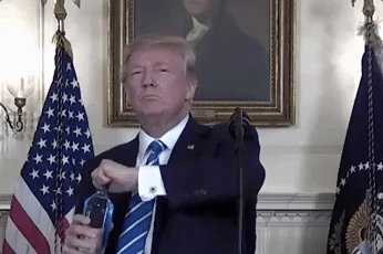 Donald Trump Water GIF