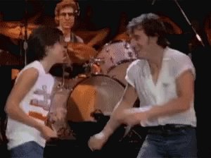 Bruce Springsteen Dancing GIF