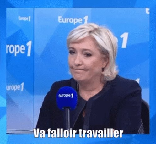 Le Pen Marine Le Pen GIF