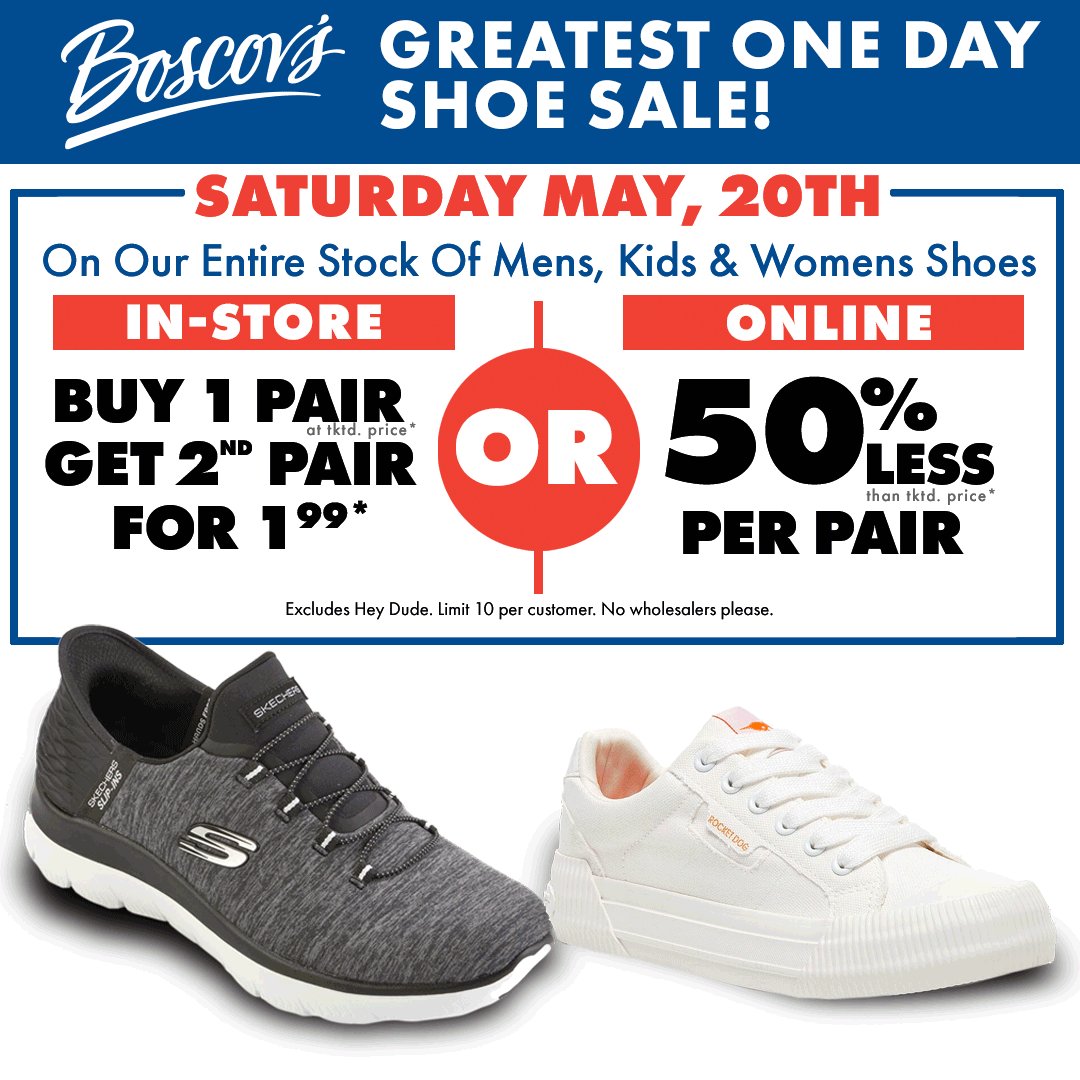 Skechers at boscov's 2025
