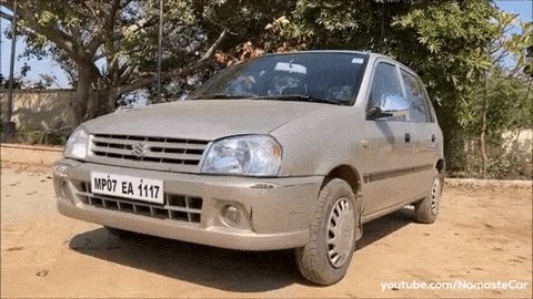 Driving Maruti Suzuki GIF b...