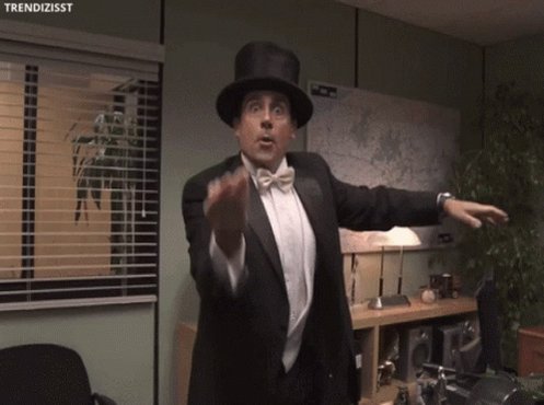 Steve Carrell Magic GIF