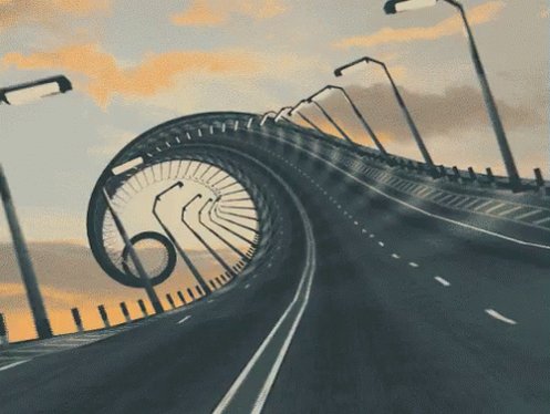 Road Spiral GIF