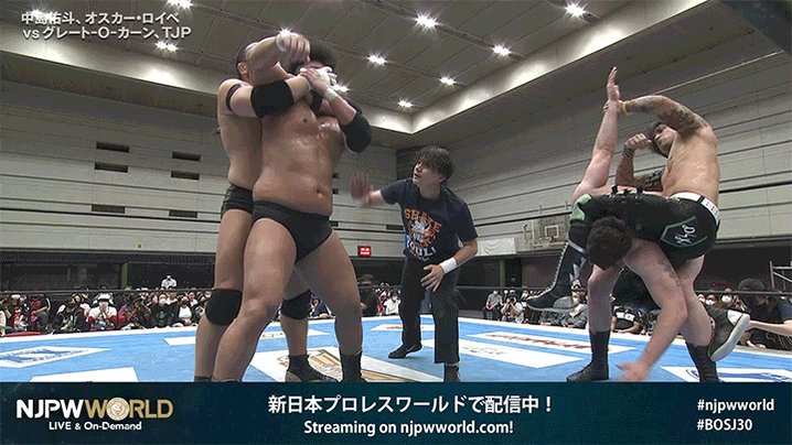 技名：FGO（Fate/Grapple O-Khan） 意味：オーカーンが掴む／格闘して