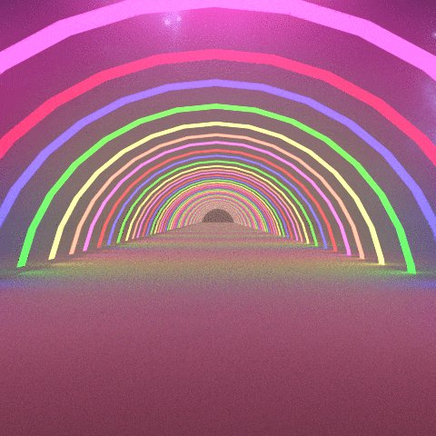 Rainbow Bridge GIF by Micha...