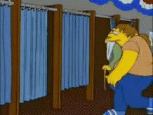 The Simpsons Barney GIF