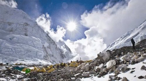 Clouds Rolling In GIF