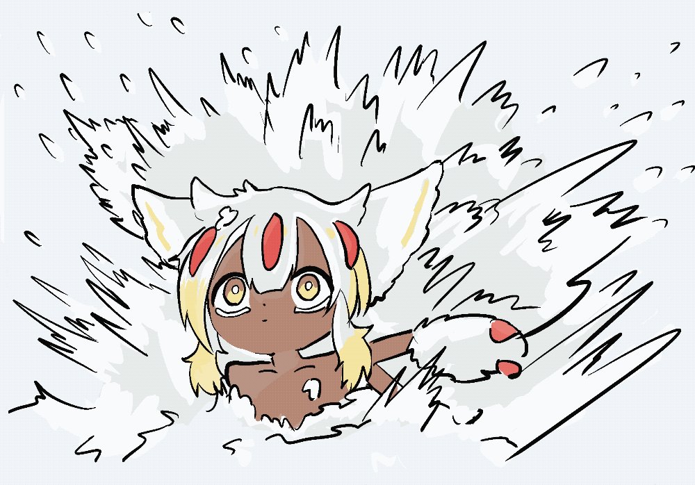 ファプタの水浴び #miabyss #メイドインアビス