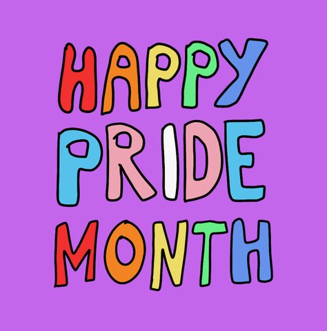 Happy pride month GIF