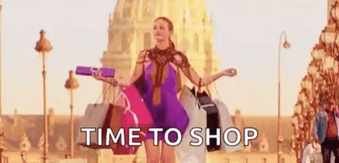 Shopping Walking GIF