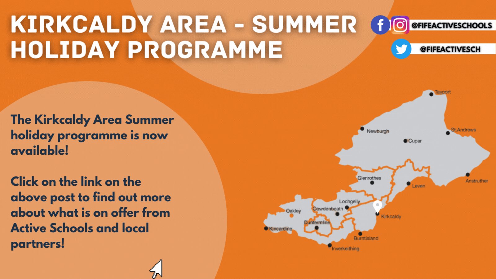 Fife Active Schools on Twitter "☀️ Kirkcaldy Summer Programme The