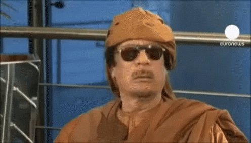 Ghaddafi Gaddaffi GIF