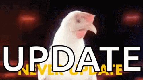 Never Update Chicken GIF