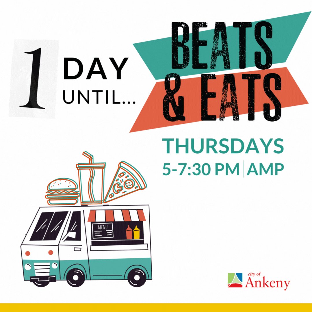 City of Ankeny on Twitter "Ankeny Beats & Eats returns today! Thursday