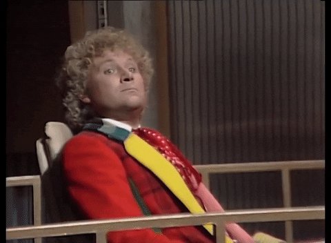 Happy Birthday to Colin Baker.

Nobody does a nostril closeup like Sixy. 