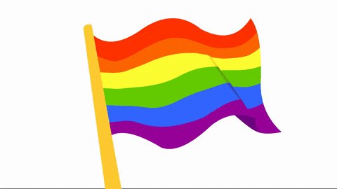 Gay Pride Rainbow GIF by Bu...