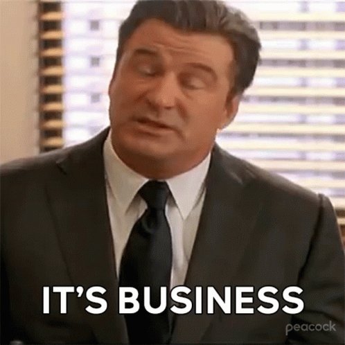 Its Business Jack Donaghy GIF