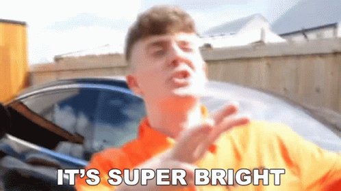 Its Super Bright Adam Beale...
