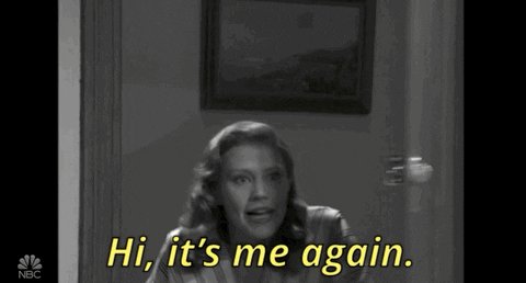 Im Back Kate Mckinnon GIF b...