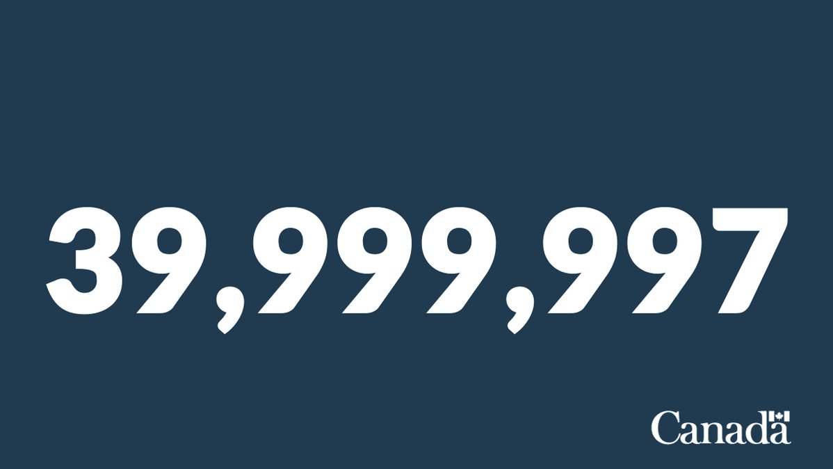 CanadianPM on Twitter "Canada’s population has officially reached 40