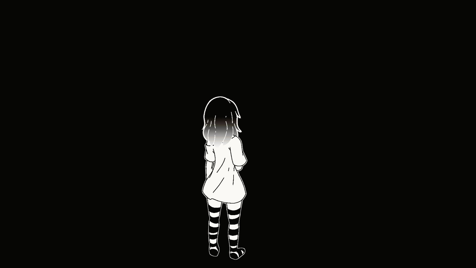 Im Fine, anime, sad, HD phone wallpaper