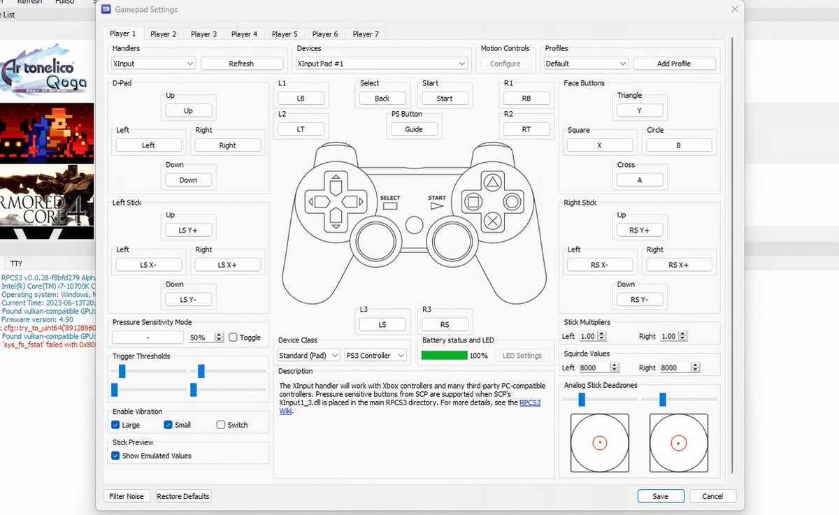 The PS3 emulator 'RPCS3' has a new development report out