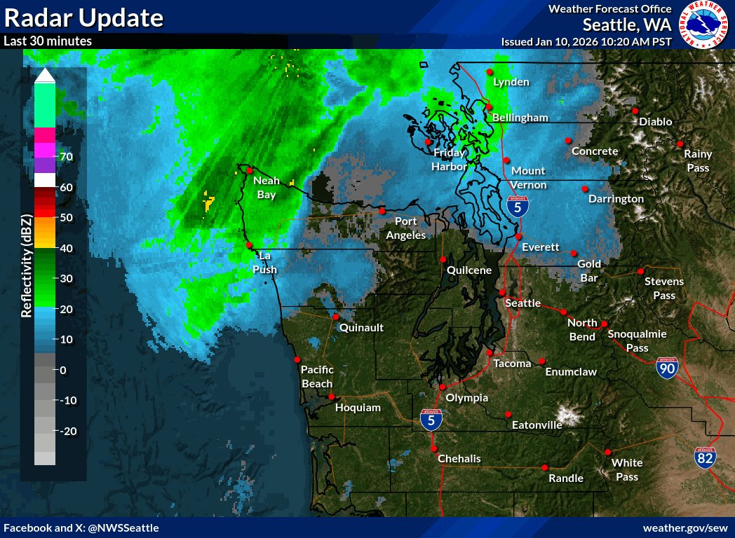 Frente de lluvia avanza: vientos fuertes y lluvia