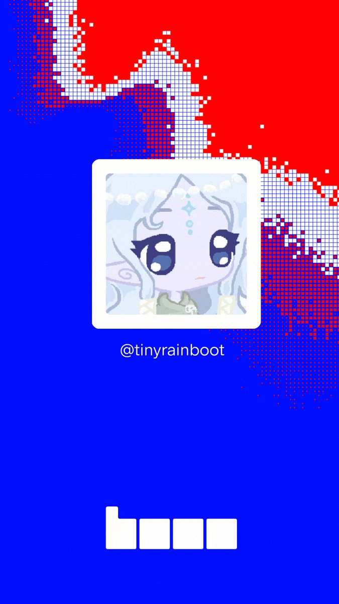 픽셀 아트와 귀여운 캐릭터가 등장하는 Tinyrainboot의 Base 홍보대사 발표 애니메이션