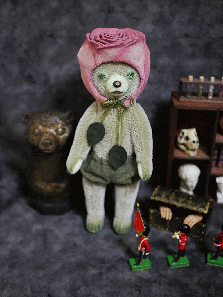 テディベア 作家　アーティストベア　ヒツジ　plum's 梅津恭子さん テディベア 作家 アーティストベア ヒツジ plum's 梅津恭子さん