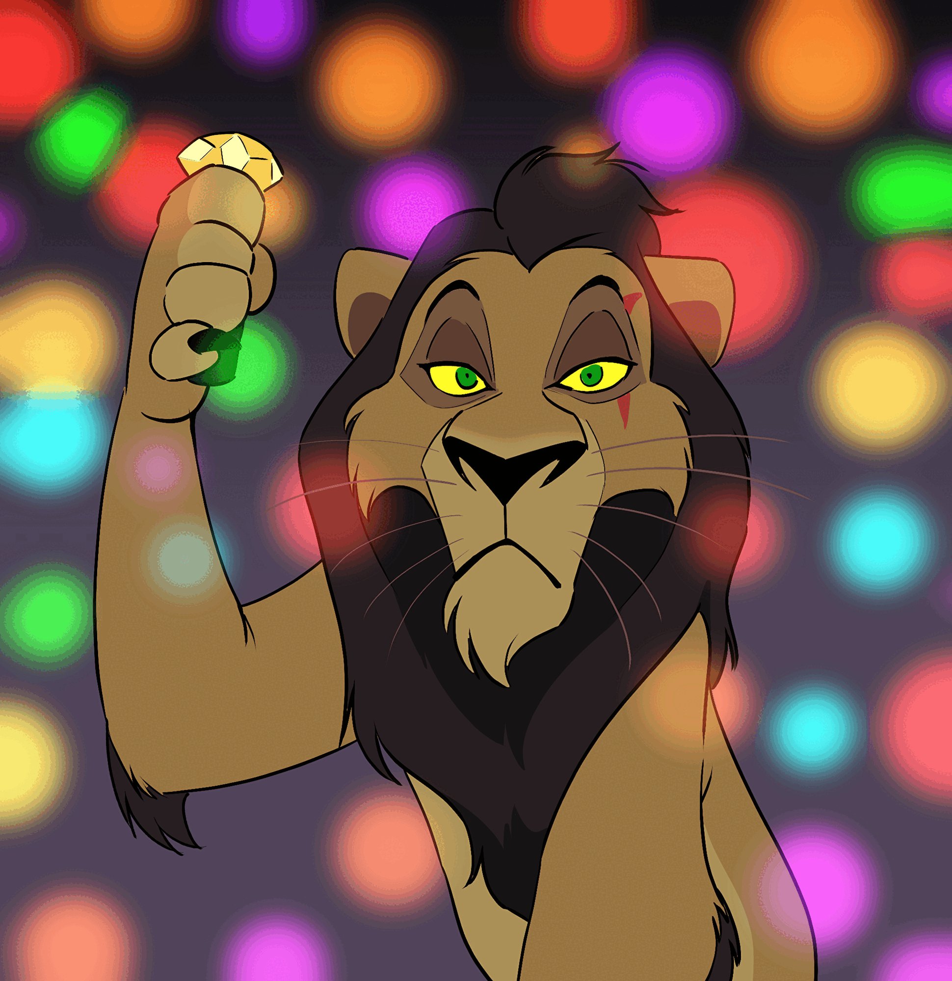 スカーおじさんページ✩.*˚ ライオン・キング』のスカーおじさんのグッズが9月6日に発売決定