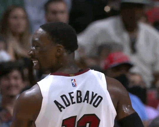 Bam Adebayo has scored 12 of the Heat’s first 17 points. 
Keep going!! 💥💥💥💥💥