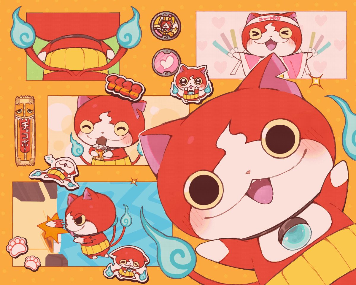 お取り置き9/8（月）　じばにゃん　2点（D左＆C右、H） いいジバニャンの日