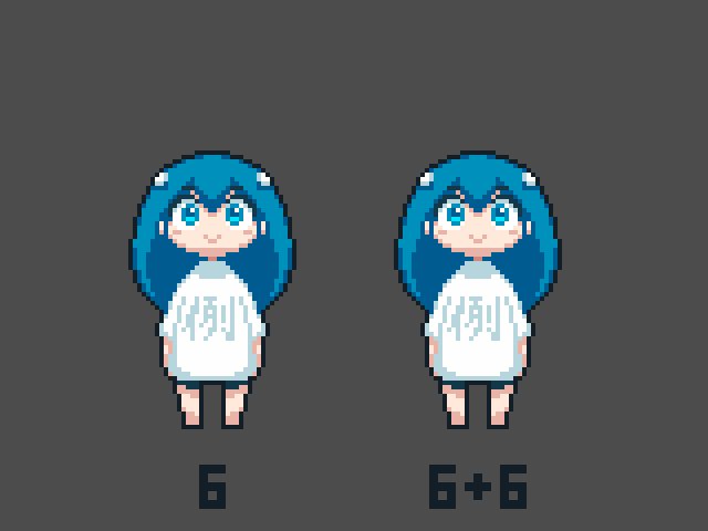 ドット絵 #pixelart 以前作ったものに追記したやつ 枚数多いと多少変な