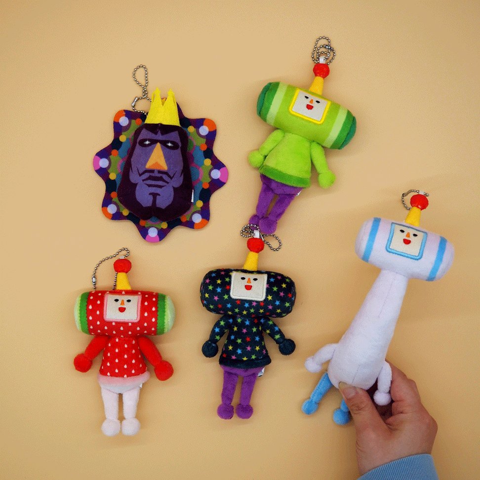 塊魂 カバンに付けられるぬいぐるみ　全５種 塊魂 カバンに付けられるぬいぐるみ│株式会社BANDAI SPIRITS