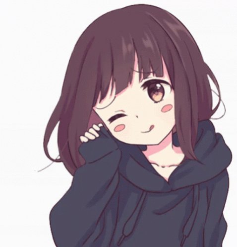 Cute Anime Menhera Chibi GIF