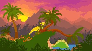 Pixeljam on X: While our hunt to expand the Dino Run 2 art team continues,  here's one of our favorite pieces from the original Kickstarter, by Jeffrey  Nielson (Nova Drift dev) Also