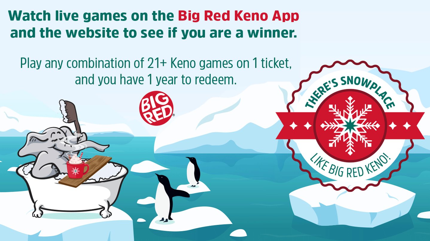 Big Red Keno  It Pays To Play