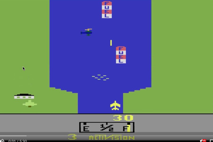 Atari river raid online 2025