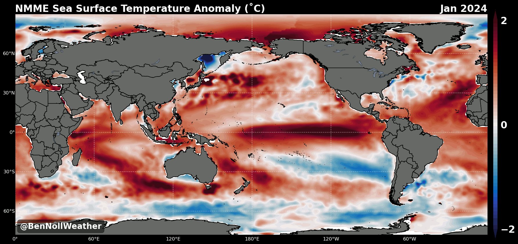 Ben Noll on X: This map highlights the places that are forecast