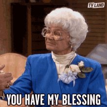 You Have My Blessing Granted GIF