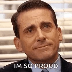me when my coworker sends her first tattoo ever in the work groupchat and i can see her talent and how