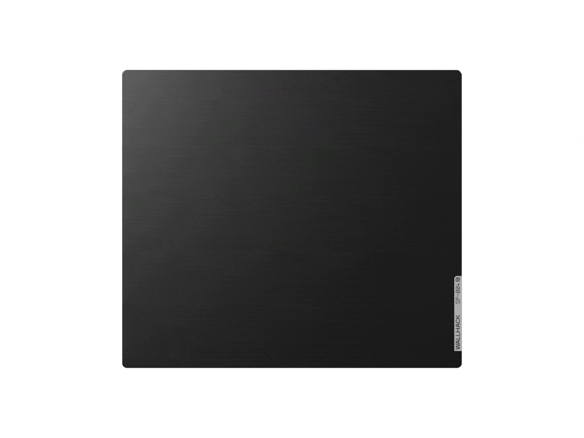 WALLHACK SPー004 Black SP-004 Black Glass Gaming Mousepad | Wallhack