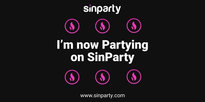 Ready for some spicy content?! I'm officially on @sinparty - https://t.co/cgX3kU0joZ #sinparty https://t<a href="/tag/sinparty"class="tags"><span>#sinparty</span></a>
