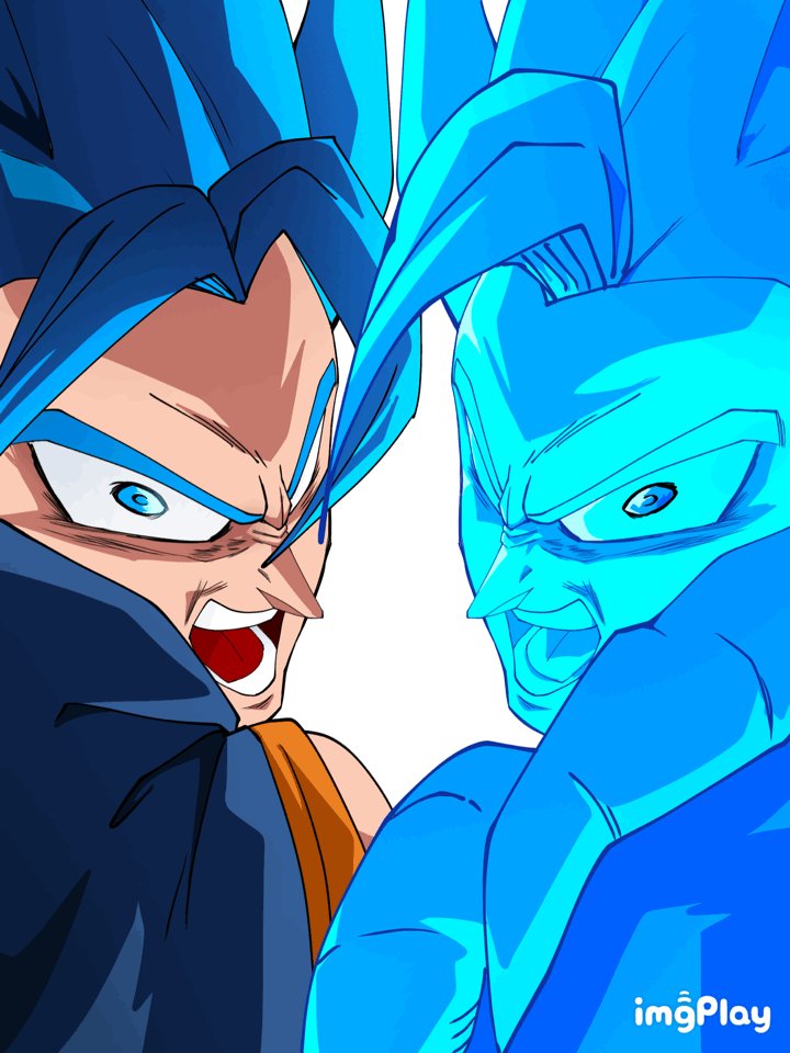 ドラゴンボール DRAGONBALL ベジット　ゴジータ　ブルー Limit Breaker Series」に超サイヤ人ベジットと超サイヤ人