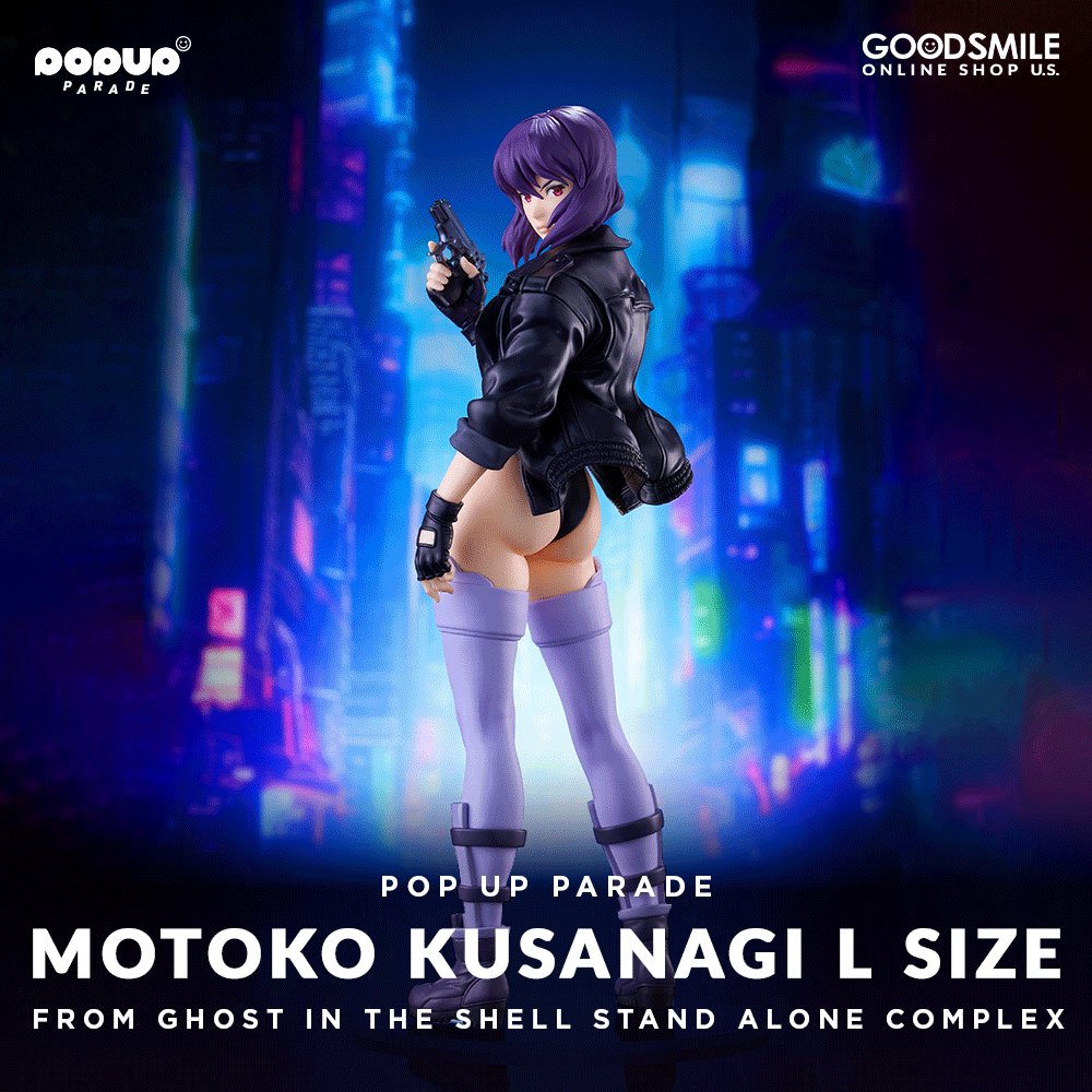 Anime Figures Ghost In The Shell Motoko Kusanagi Pop Up Parade