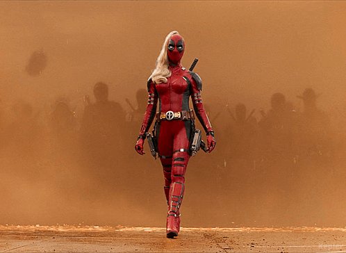 Anybody want to F me as lady Deadpool tomorrow? https://t.co/9ssg1jdSee
