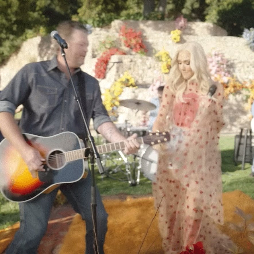Ming on X: "100K views & countign without being promoted/shared by the official accounts. People love them. Pls give us an mv. 🥹🙏 Gwen Stefani & Blake Shelton - Purple Irises (Backyard