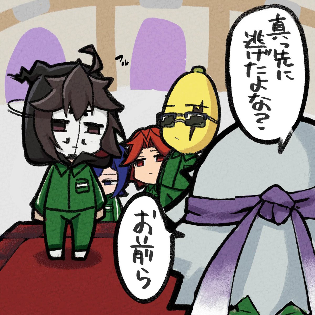 ⛩狛戌⛩（こまいぬ）ミニキャライラストレーター（mini