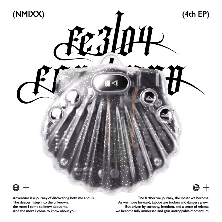 【新品未開封】NMIXX shell ver mp3 ベイ 4th Ep Album: Fe3O4: FORWARD (Shell Ver.)[MP3] : NMIXX