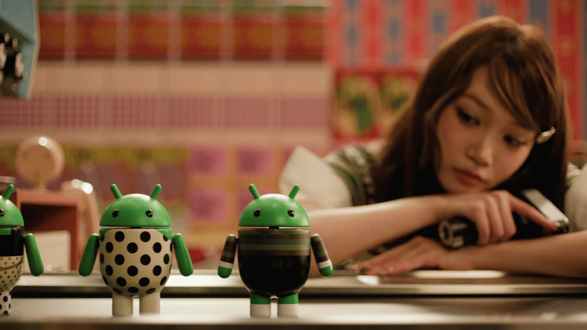 lesserafim ルセラフィム Android bot コラボ キーホルダー L on X: 
